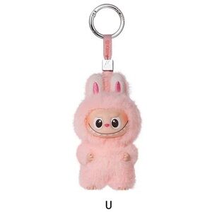 NIB Pin For Love letter “U” Labubu pendant bag charm